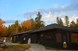 Itasca State Park visitor welcome center